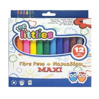 The Littlies viltstiften maxi tip junior 5 mm 12 delig