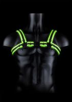 Buckle Harness - Glow in the Dark - Neon Green/Black - L/XL