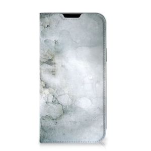 Bookcase Apple iPhone 14 Plus Painting Grey