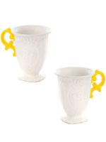 Seletti lot de deux tasses en porcelaine I-Wares - Blanc