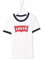 Levi's Kids t-shirt BCI à logo imprimé - Blanc