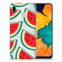 Samsung Galaxy A30 Siliconen Case Watermelons