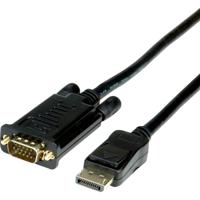 VALUE 11.99.5803 video kabel adapter 3 m DisplayPort VGA (D-Sub) Zwart - thumbnail