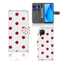 Huawei P40 Lite Book Cover Cherries