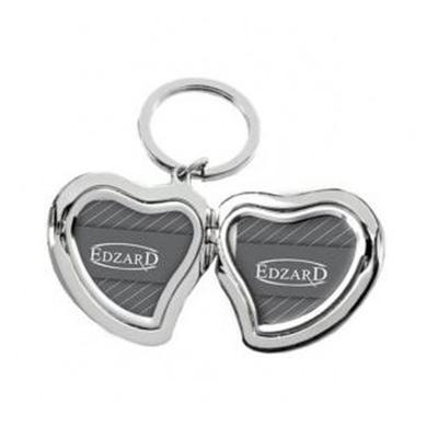 Edzard Sleutelhanger Hart 2x 3x3,5 cm