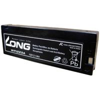 Long WP1223A Loodaccu 12 V 2.1 Ah Loodvlies (AGM) (b x h x d) 182 x 61 x 23 mm Klempool Geringe zelfontlading, Onderhoudsvrij