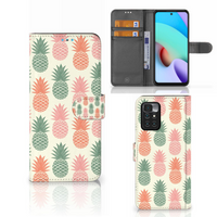 Xiaomi Redmi 10 Book Cover Ananas - thumbnail