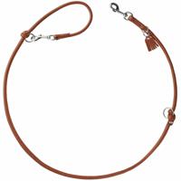 Hunter 69394 hond & kat riem 2 m Cognackleur Leer Trainriem