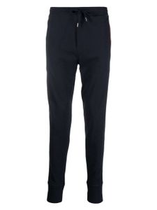 Paul Smith pantalon en coton à coupe fuselée - Bleu