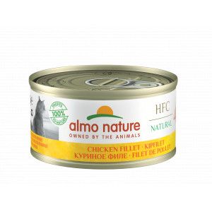 Almo Nature HFC Natural kipfilet natvoer kat (70 g) 24 x 70 g