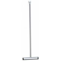 Vloerwisser James 25x120cm Chroom met Houder