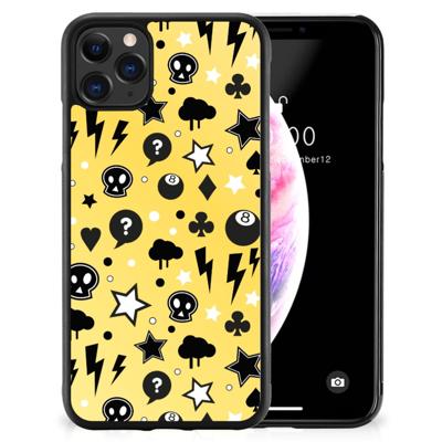 Mobiel Case Apple iPhone 11 Pro Max Punk Geel