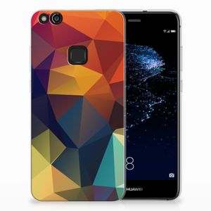 Huawei P10 Lite TPU Hoesje Polygon Color