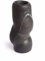 Bloc Studios vase Fatrolls en marbre - Noir - thumbnail