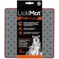 LICKIMAT - Dog lick mat Buddy Tuff Red 20Cm - (645.5456)