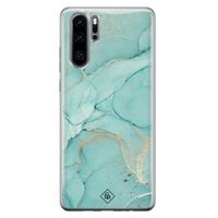 Huawei P30 Pro siliconen hoesje - Touch of mint