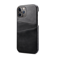 iPhone 14 Plus hoesje - Backcover - Pasjeshouder - Portemonnee - Kunstleer - Zwart