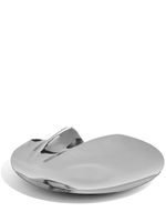 Zaha Hadid Design plateau Serenity en acier inoxydable - Argent