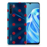 OPPO A91 Siliconen Case Cherries