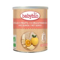 Babybio 3 Vruchtengranen Quinoa 6m 220g - thumbnail