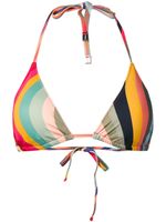 Paul Smith haut de bikini rayé - Jaune - thumbnail