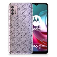 Motorola Moto G30 | G10 TPU bumper Stripes Dots - thumbnail