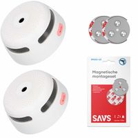 X-Sense XS01 Rookmelder - 2 pack + SAVS® Montageset