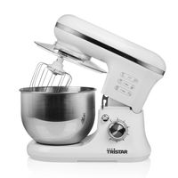 Tristar MX-4817 Foodprocessor 1200 W Wit, Zilver - thumbnail