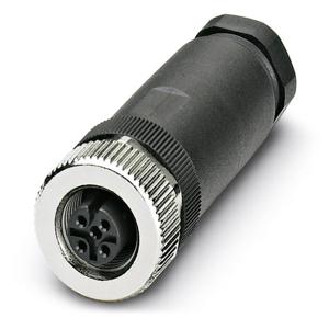 Phoenix Contact 1696439 Sensor/actuator connector, niet geassembleerd M12 Aantal polen (sensoren): 4 Bus, recht 1 stuk(s)