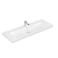 Villeroy & Boch Subway 2.0 meubelwastafel 130x47cm 1 kraangat met overloop wit 7176D001 - thumbnail