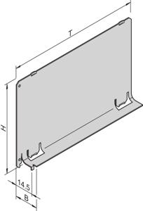 Schroff 34562823 19 inch Ventilatorplaat voor patchkast