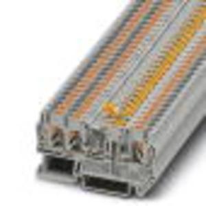 Phoenix Contact PTC 2,5-TWIN-MT 3270082 Meetscheidingsklem Aantal polen: 3 0.14 mm² 2.50 mm² Grijs 50 stuk(s)