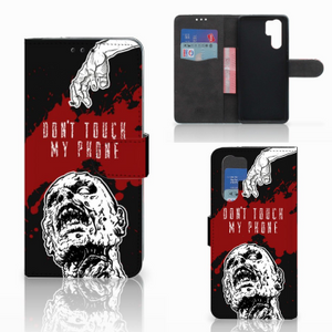 Huawei P30 Pro Portemonnee Hoesje Zombie Blood