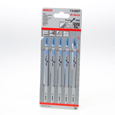 Bosch T 318 BF Flexible for Metal decoupeerzaagbladen Bosch T 318 BF Flexible for Metal decoupeerzaagbladen