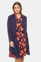 Ulla Popken Trenchcoat, ceintuur, puntzoom, lyocell - Grote Maten