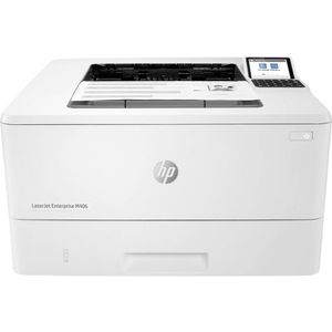 HP LaserJet Enterprise M406dn, Zwart-wit, Printer voor Bedrijf, Print, Compact formaat; Optimale beveiliging; Dubbelzijdig printen; Energiezuinig; Printen via USB-poort aan voorzijde