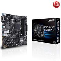ASUS PRIME B550M-K Micro ATX AMD B550 (Ryzen AM4) Dual M.2 PCIe 4.0 1GB LAN HDMI/D-Sub/DVI SATA 6Gbps USB 3.2 Gen 2 Type-A