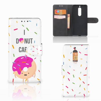 Nokia 5 Book Cover Donut Roze Nokia 5 Book Cover Donut Roze