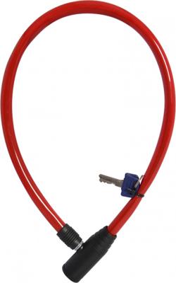 OXC kabelslot Hoop 4 x 600 mm staal/vinyl rood