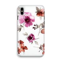 Geschilderde bloemen: iPhone XS Tough Case - thumbnail