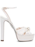 Aquazzura sandales Cupid Plateau 130 mm - Blanc - thumbnail