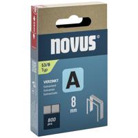 Novus Tools 042-0777 Nieten Type 53 800 stuk(s) Afm. (l x b x h) 8 x 11.3 x 8 mm