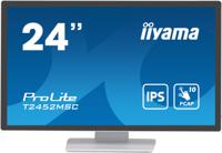 Iiyama 24 WHITE Bonded PCAP Touchscreen monitor Energielabel: E (A - G) 60.5 cm (23.8 inch) 1920 x 1080 Pixel 16:9 14 ms HDMI, DisplayPort, USB 3.1 Gen 1 IPS - thumbnail