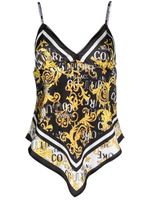 Versace Jeans Couture débardeur à imprimé baroque - Noir