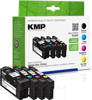 KMP Inktcartridge vervangt Epson 35XL, T3596, T3591, T3592, T3593, T3594 Compatibel Combipack Zwart, cyaan, magenta, geel E226XV 1638,4005