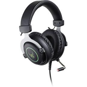 L33T-Gaming GJERMUNDBU Headset Bedraad Hoofdband Gamen Zwart