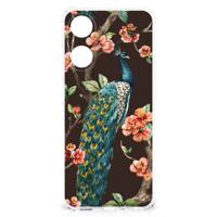 OPPO A58 | A78 5G Case Anti-shock Pauw met Bloemen