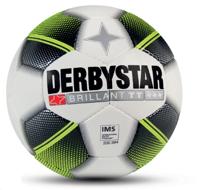 Derbystar Voetbal Brillant TT -  wit/zwart/fluo