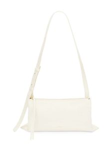 Jil Sander sac porté épaule Empire médium - Blanc