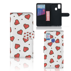 Samsung Galaxy M21 | M30s Telefoon Hoesje Hearts